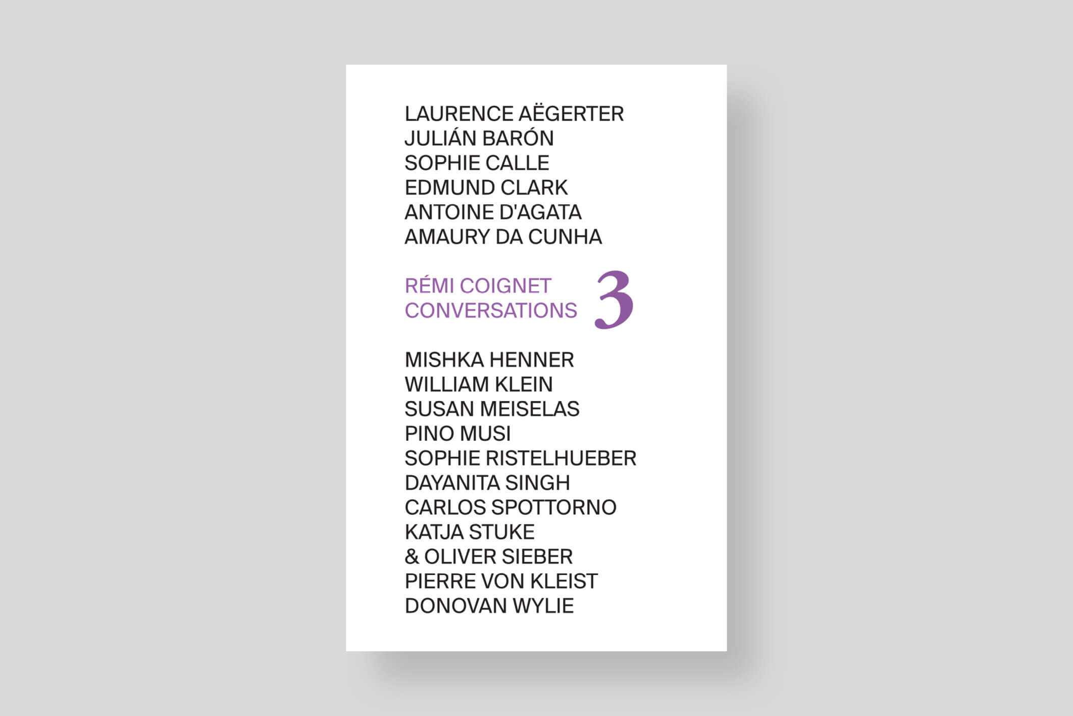 Conversations-vol-3_Remi-Coignet_The-Eyes-publishing_Cover