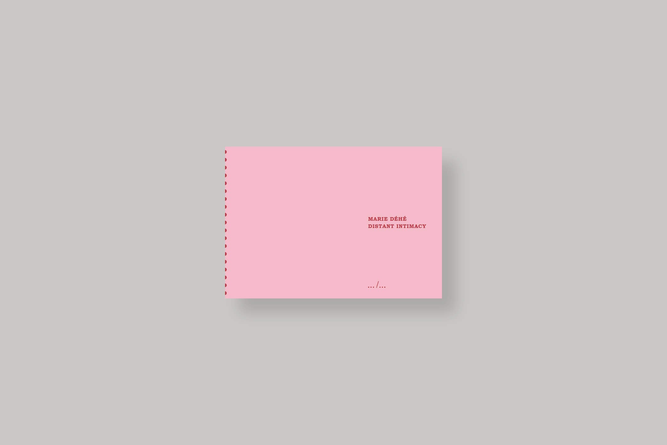 Distant-intimacy-marie-dehe-art-paper-editions-cover
